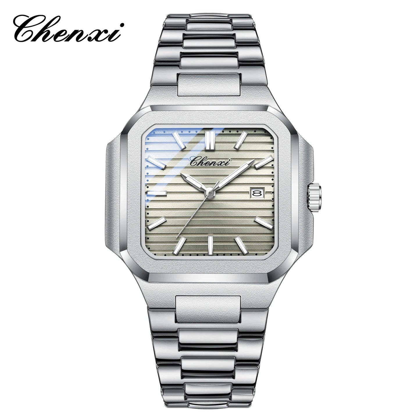 CHENXI 8266 Elegant Square Dial Quartz Watch