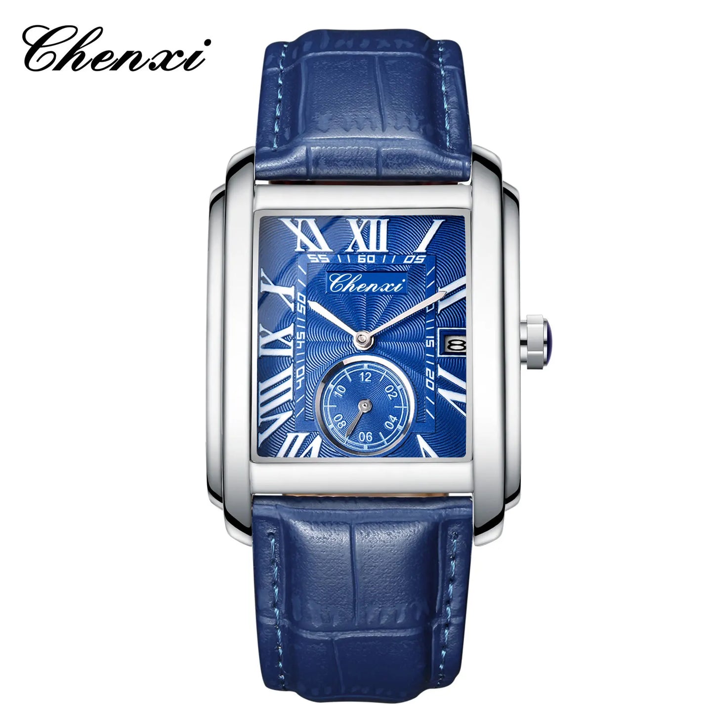 CHENXI 8216 Roman Dial Leather