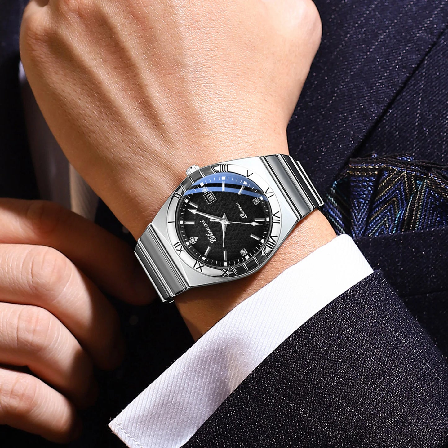 Chenxi Luminous Calendar Watch