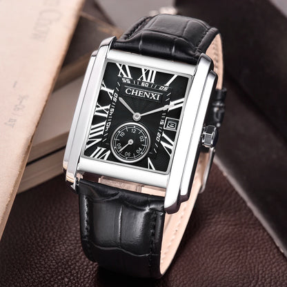 CHENXI 8216 Roman Dial Leather