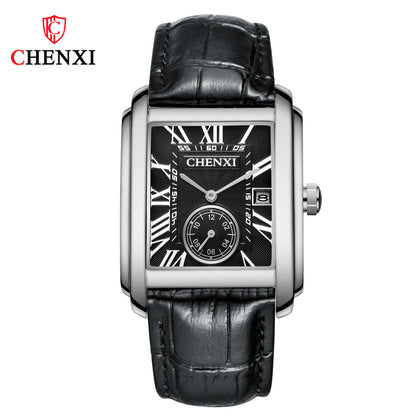 CHENXI 8216 Roman Dial Leather