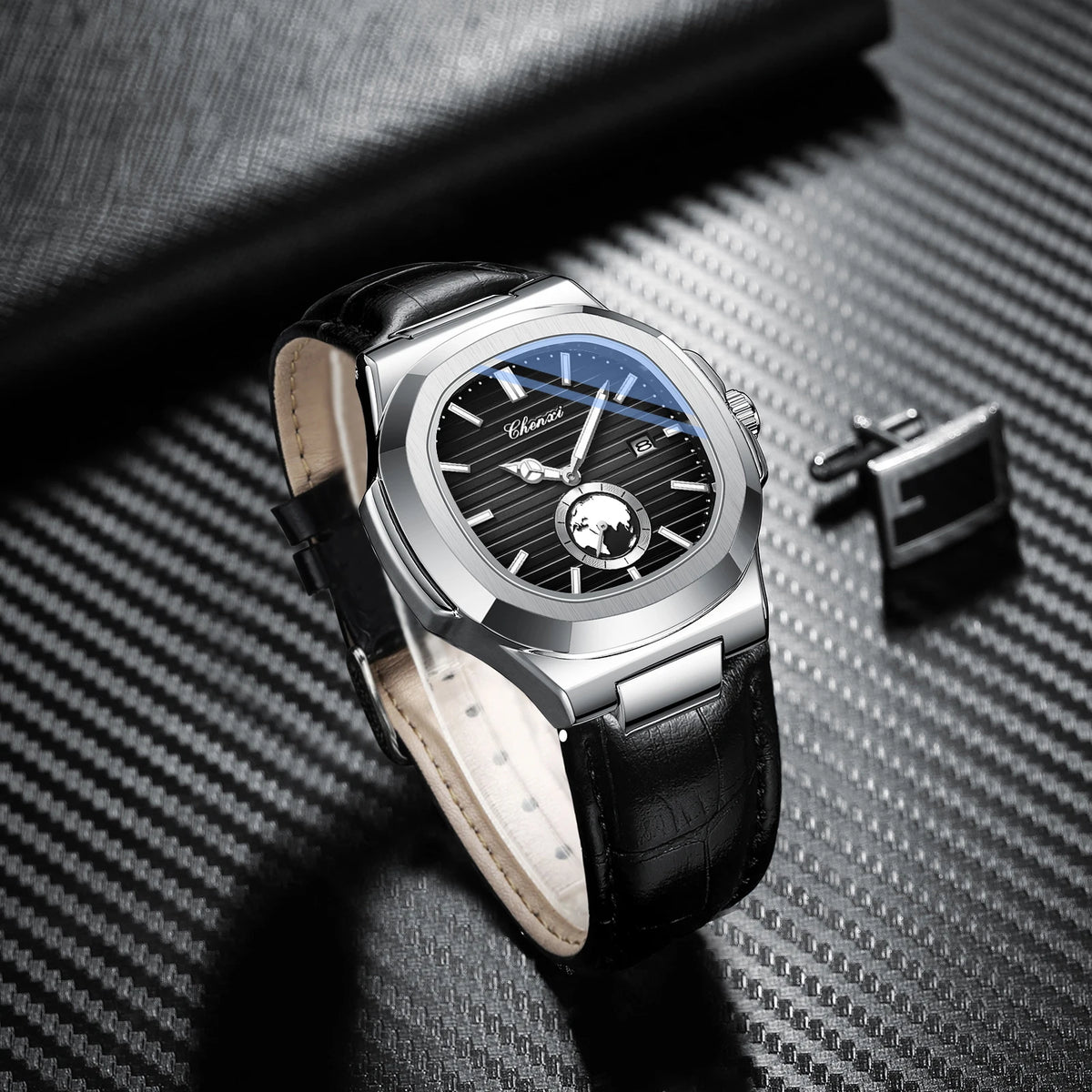 CHENXI 8222 Elegant Leather