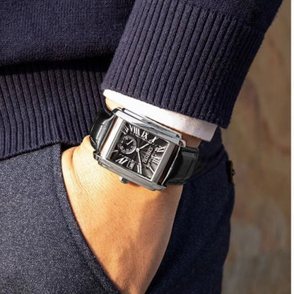 CHENXI 8216 Roman Dial Leather