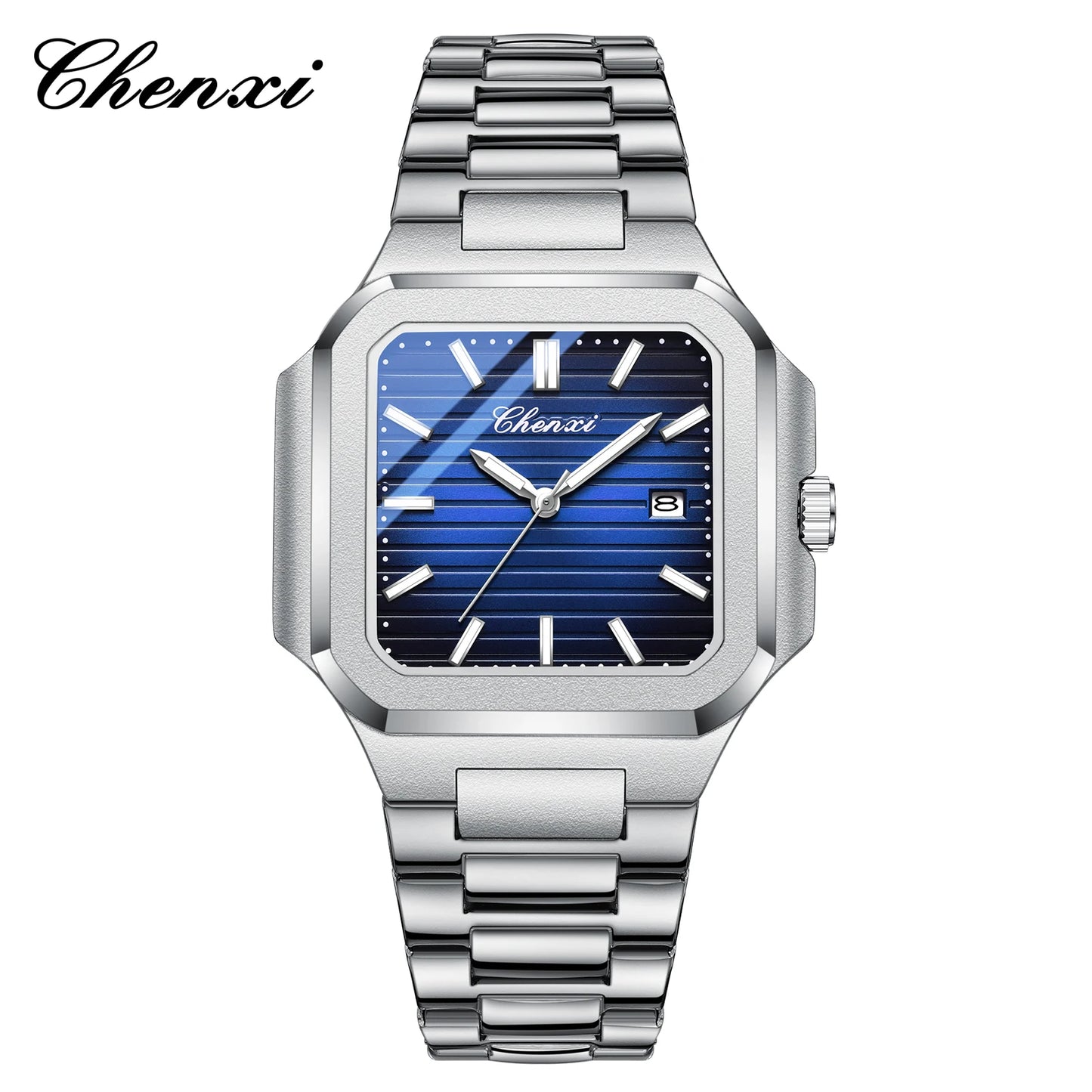 CHENXI 8266 Elegant Square Dial Quartz Watch
