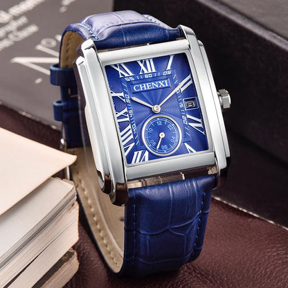 CHENXI 8216 Roman Dial Leather
