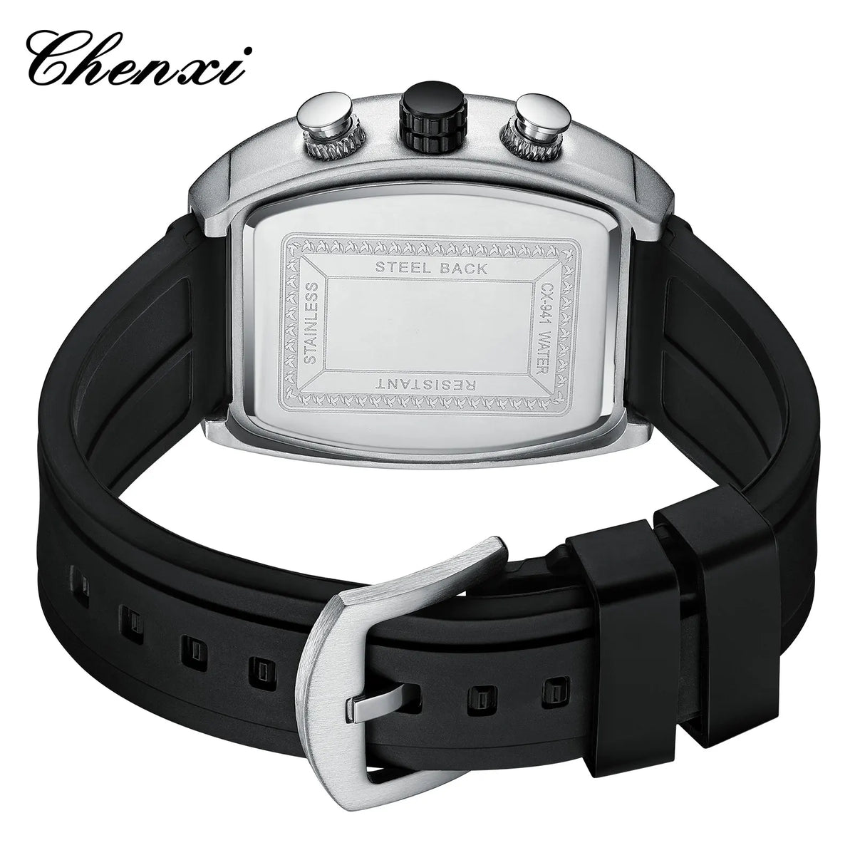 CHENXI 941 Sport Chronograph with Silicone Strap
