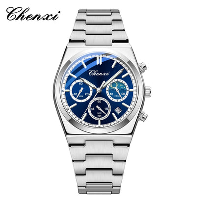 CHENXI 983 Lunar Phase Chronograph