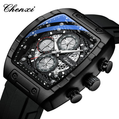 CHENXI 941 Sport Chronograph with Silicone Strap