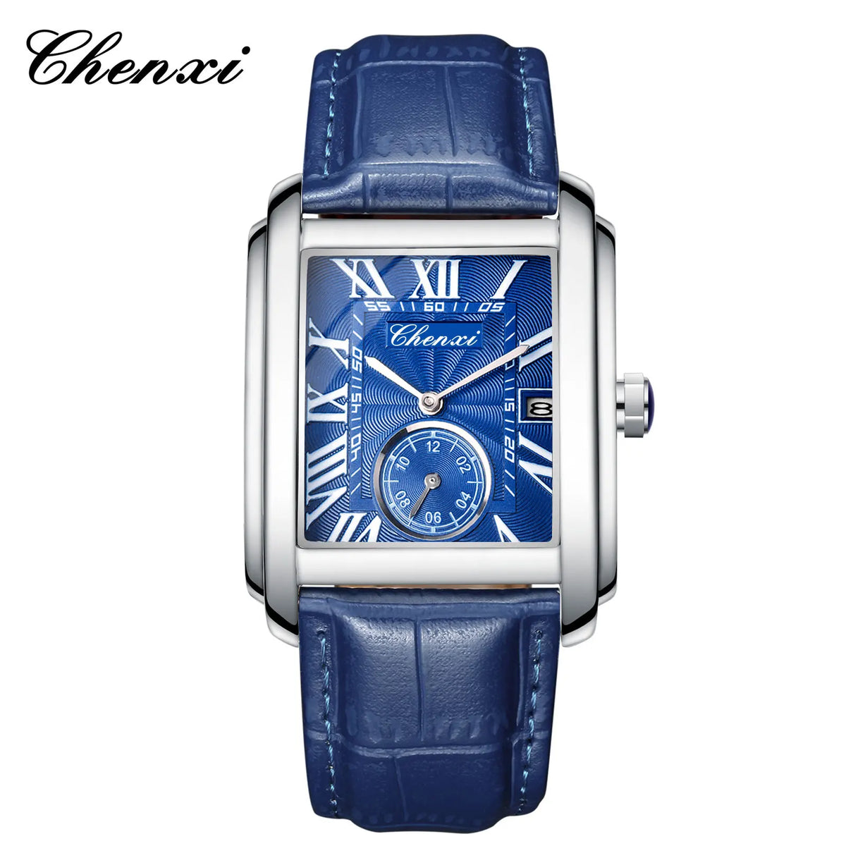 CHENXI 8216 Roman Dial Leather