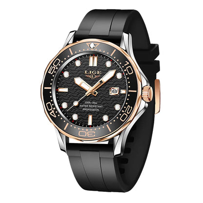 LIGE 8936 Military Wrist Watch
