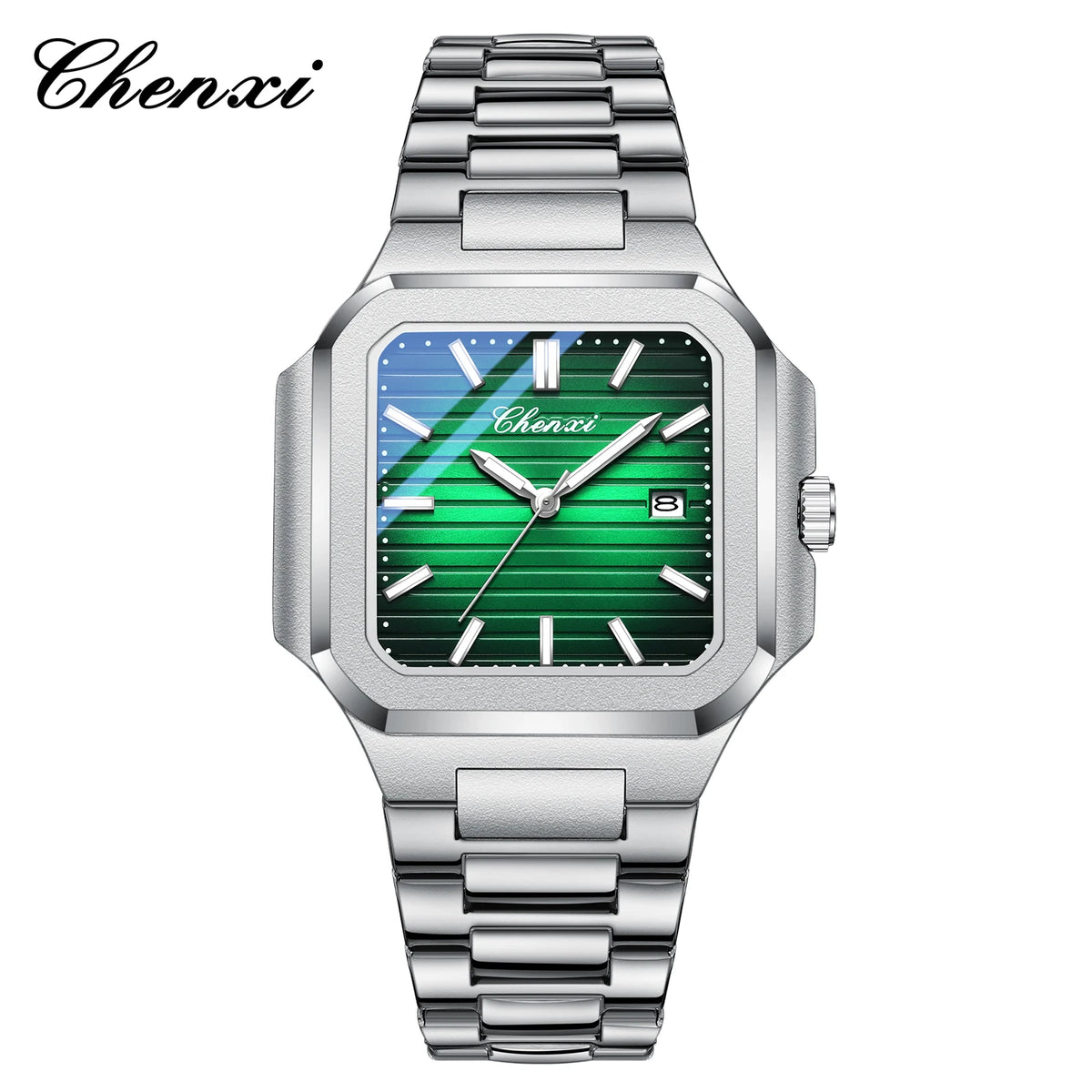 CHENXI 8266 Elegant Square Dial Quartz Watch