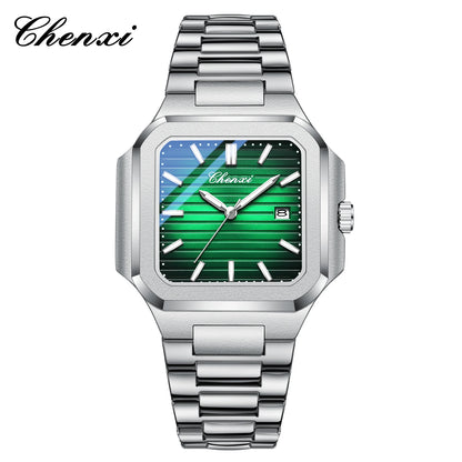CHENXI 8266 Elegant Square Dial Quartz Watch